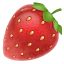 Emoji Fraise U+1F353 Emoji Fraise U+1F353