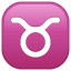 Emoji Signe Zodiacal Taureau U+2649 Emoji Signe Zodiacal Taureau U+2649