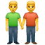 Emoji Deux Hommes U+1F46C Emoji Deux Hommes U+1F46C