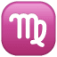 Signe Astrologique de la Vierge Whatsapp U+264D Signe Astrologique de la Vierge Whatsapp U+264D
