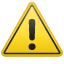 Symbole Panneau avertissement U+26A0 Symbole Panneau avertissement U+26A0