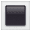 Carré noir avec contour blanc U+1F533 Carré noir avec contour blanc U+1F533