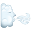 Emoji Femme Soufflant un Nuage U+1F32C Emoji Femme Soufflant un Nuage U+1F32C