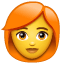 Femme Rousse U+1F469 U+1F9B0 Femme Rousse U+1F469 U+1F9B0