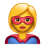 Emoji Superhéros U+1F9B8 U+2640 Emoji Superhéros U+1F9B8 U+2640